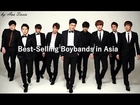 Best-selling boygroups in Asia (K-pop & J-pop)