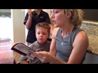AFV : Kid has the cutest reaction to scary story