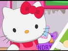 Hello Kitty House Makeover - Hello Kitty Games for little Girls - Cleaning Games