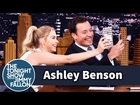 Ashley Benson and Jimmy Snapchat Simultaneously