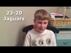 9 Year-Old Memorizes EVERY NFL Football Score for 2015 Season AMAZING!