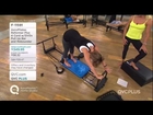 Kerstin Lindquist - Hot Body & Bare Feet/Pilates Workout 9-4-14