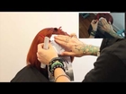Hair Color tutorial - Block Hair Color Technique - Dimensional hair color - Red hair color