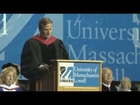 NFL Commissioner Roger Goodell uses Patriots Quarterback Tom Brady as an example for Graduates