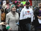 #LindaSarsour, Arab American Association of NY at #RamarleyGraham rally