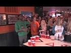 Big Cat Plays Beer Pong With Christopher Mintz-Plasse, Dave Franco, and Jerrod Carmichael