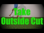 Take Outside Cut - Static Ball Control Drills - Soccer (Football) Coerver Training (U8-U9)