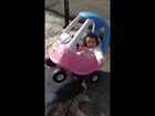 Dad Catches Daughter Drinking and Driving in Cozy Coupe