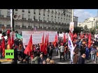 Greece: See THOUSANDS swarm Athens in anti-EU austerity demo