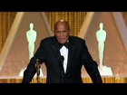 Harry Belafonte receives the Jean Hersholt Humanitarian Award at the 2014 Governors Awards