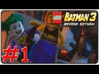 Lego Batman 3 Beyond Gotham (3DS) Walkthrough Part 1