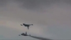 Turkish pilot pulls off a stunt you would think was in a movie, damn near crashes two fighter jets