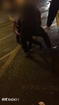 Dublin security staff beating up a man