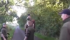 Depraved British Fox Hunters Simulating Sex with Goose