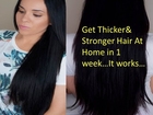 Get Thicker hair,How to Get Thicker hair naturally at home,How to make your hair Thicker