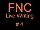 NaNoWriMo Live Writing #4