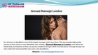 Sensual Massage London - UK massage Network