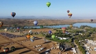 Fly-by at the Balloon and Wine Festival 2014