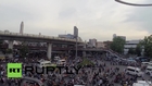 Thailand: Drone captures bird's-eye view of anti-coup protest