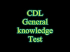 How to pass a CDL General knowledge test