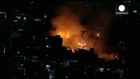 Brazil: huge fire ravages Sao Paolo favela