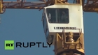 Germany: Mentally-ill man takes crane with toy gun, scares central Berlin