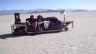 Motorized Sofa Races Down Desert