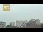 Footage: Buildings collapse in Shenzhen landslide
