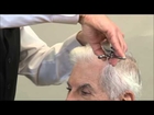 Mad Men Hairstyle – John Slattery Hairstyle- Scissor Over Comb - Part 1
