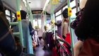 Black woman verbally abuses pregnant Muslim woman on a London bus