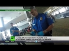 TSA officers try to screen passenger after his flight, threaten him after refusal