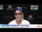 Jean-Claude Van Damme Walks Away From Australian TV Interview