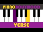Dilli Waali Girlfriend - Easy PIANO TUTORIAL - Verse [Both Hands Slow]