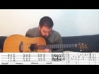 GUITAR LESSONS. Fingerstyle Part 1 / Classical Gas (Tommy Emmanuel) Tutorial