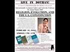 Religion, Evolution, and the U.S. Constitution; Dr. Susan Haack, PhD