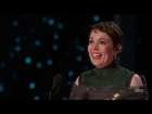 Olivia Colman Accepts the Oscar for Lead Actress