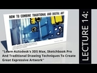 Part 14: Sketchbook Pro 6, Importing Images And Editing