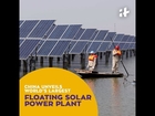 World’s largest floating solar power plant