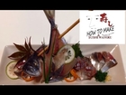How to fillet mackerel(whole fish sashimi)STEP1.Japanese sushi chef of professional