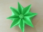 Origami Eight petal flower