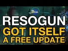 Resogun Update - Co-op gameplay and inappropriate ship design