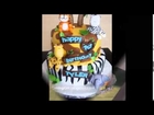 Animal Jungle Safari Theme Kids Birthday Party Cakes