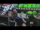 Man Caught On Camera Punching Woman Outside Venice Grocery Store