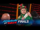 Piff the Magic Dragon: Piff Pulls off Some Humorous Magic - America's Got Talent 2015