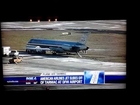 HD DFW American Airlines MD-80 Slide Off Taxiway Dallas Fort Worth Airport Ice Storm