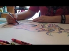 ASMR: Crayon Drawing