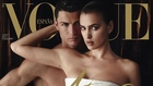 Cristiano Ronaldo Poses Naked with Irina Shayk