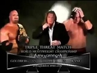 WWE Armageddon 2003 Triple H Vs Goldberg Vs Kane (Low)