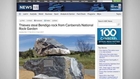 Thieves Steal Display Rock From Canberra's National Rock Garden