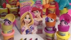 4 My Little Pony Fashems in Funny Face Surprise Eggs and open box Disney Pretty Princess Play Pak